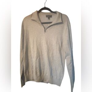 NWT Banana Republic 1/4 Zip Eco Sweater Size M Sustainable Sweater